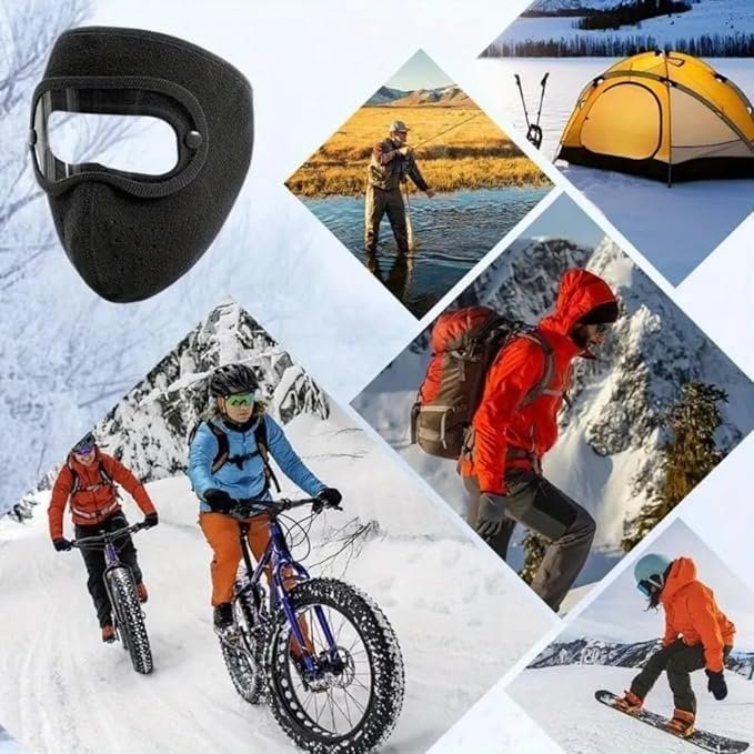MURTISIDDH Bikers Face Mask Guard For Riding And Rider Full Face Helmet Mask For Men Women, Stay Protected And Comfortable Your Bike Riding Cycling Adventures, Multicolour - Image 5