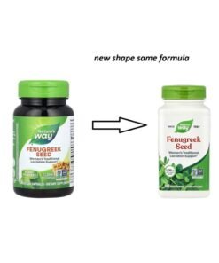Nature's Way Fenugreek Seed Dietary Supplement - 100 Vegan Capsules