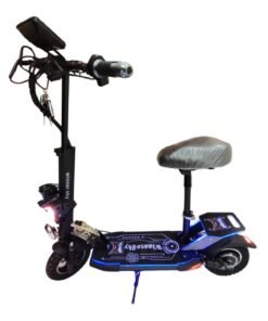 Winner Sky High-Power Electric Scooter with 48V 13Ah Battery and 2000W Motor Black