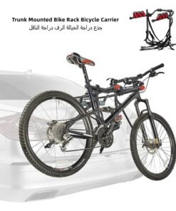 Alternative view of Motim Trunk Mounted Bike Rack, Foldable Bicycle Rear Mount Carrier, Car 3 Bike Carrier Mount, Bicycle Carrier Rack, Rail Hitch Mount Rack for Cars Trunk