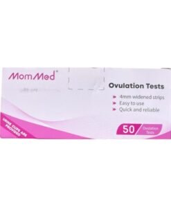 MomMed 50 LH Ovulation Predictor Kit with 50 Collection Cups for Women