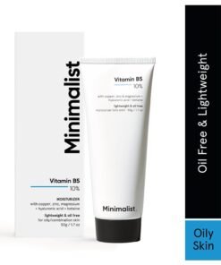 MINIMALIST 10% Vitamin B5 Gel Face Moisturizer For Oily And Acne Prone Skin | Oil-free | Fast Absorbing Lightweight Winter Cream For Women And Men | Non sticky | Fragrance Free