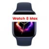AROAQ Smart Watch 8 Max, 1.85" Large Display Bluetooth Call Smart Watch, Wireless Charging Waterproof Smart Health Monitoring Watch, Sleep Monitoring Durable Wrist Watch With Multiple Sports Mode, (Blue)