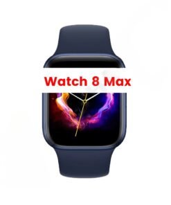 AROAQ Smart Watch 8 Max, 1.85" Large Display Bluetooth Call Smart Watch, Wireless Charging Waterproof Smart Health Monitoring Watch, Sleep Monitoring Durable Wrist Watch With Multiple Sports Mode, (Blue)