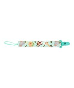 Pixie Pem10 Jungle Print Pacifier Holder, Multi Color