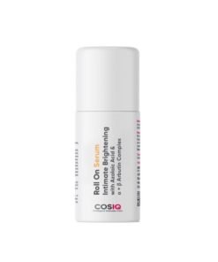 CosIQ Cos-IQ Intimate Brightening Roll-On Serum | With Azelaic Acid & Alpha + Beta Arbutin Complex | For Dark Underarms, Inner Thighs, Knees & Bikini Area | Intimate Areas for Women & Men | 40ml