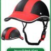 GROIC Bike Helmet for Adults, Baseball Helmets Bike Helmet, ABS Leather Cycling Safety Helmet with Adjustable Strap Urban Baseball Cap Style Bicycle Helmet for Men Women