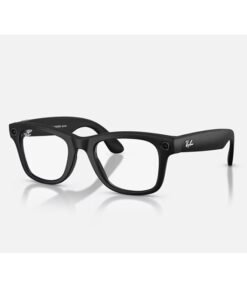 Meta Wayfarer Large (Gen 2) - Frame Matte Black Lenses Transitions RW4012 Grey/Clear/Black