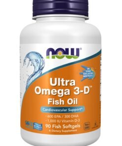 Now Foods Ultra Omega 3-D Dietary Supplement - 90 Softgels