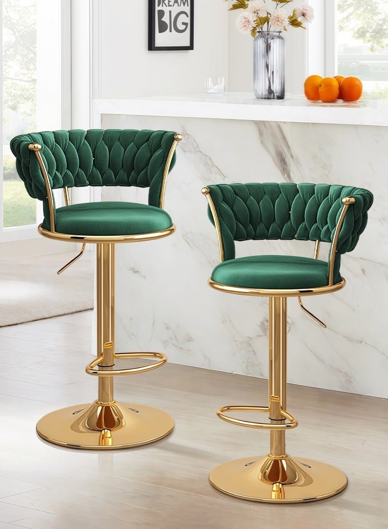 Swivel Bar Stools, Adjustable Counter Height Barstools Bar Chairs Modern Counter Stool