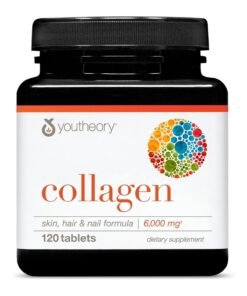 youtheory Collagen Skin, Hair And Nail Formula - 120 Tablets