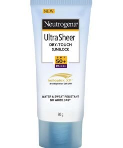 Neutrogena Ultra Sheer Dry-Touch Sunblock Sunscreen SPF 50+, PA+++ | UVA/UVB Protection | Water-Resistant 80ggrams
