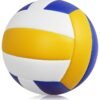 18 Panel Volleyball | Official Size Volley Ball | Size 5 PU Leather Soft Volleyball | For Indoors, Outdoors & Beaches | Professional Volleyball for Adults & Kids