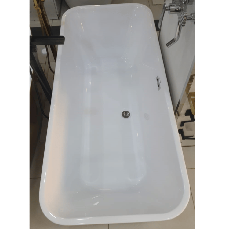 Freestanding albanyw glossy white e6511775 170x75x58cm glossy white - Image 2