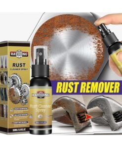 RAYHONG Rust Cleaner Spray - Stainout Boat Rust Remover, Stain out Boat Rust Remover, Multipurpose Rust Remover Spray for Metal, Rust Remover Inhibitor Derusting Spray Car Maintenance Cleaning Tool 30ml