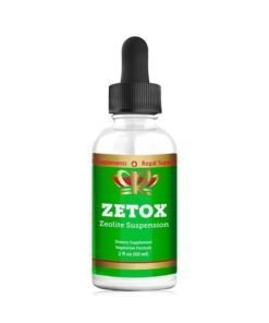 Zeo Health ZETOX | Zeolite Detox for Kids and Adults | Enhanced with Methyl Vitamin B12 and D3 | Premium Grade Liquid Clinoptilolite Zeolite Drops | Supports Gentle Daily Detox, Energy, and Focus (60 Servings)