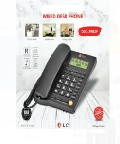 Wired Desk Phone DLC-39039For Desk Hotel Living Room Black
