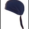 Joychic Sweat Wicking  Men Mesh Head Wraps Long Tail Breathable Hijab Helmet Liners Pirate Hats for Outdoor Cycling Motorcycle Navy Blue