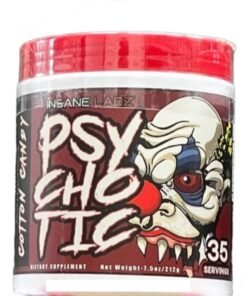 Insane labz Psychotic, Cotton Candy Flavour, 35 Servings