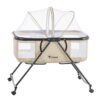 TEKNUM 3-In-1 Baby Cot/Cradle w/ Mosquito net And Wheels – Ivory