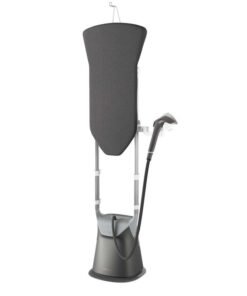 Philips All-in-One Ironing Solution 8000 Series - 90g/min Continuous Steam, 5+ ECO Steam Settings, Tilting StyleBoard & Integrated Wheels, 2200 W GC628/86 Grey/White