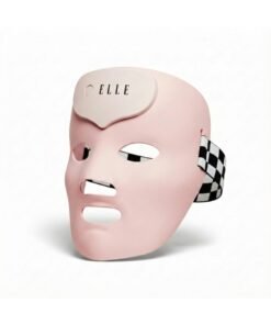 ELLE Radiance Boost Pro LED Face Mask – FDA Approved & Clinically Proven Light Therapy for Glowing, Youthful Skin | Red, Blue & Infrared Light | Boosts Collagen, Reduces Wrinkles, Breakouts & Blemishes | Comfortable Silicone Fit