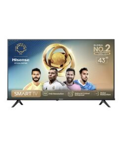 Hisense 43 Inch Class A4 Series FHD 1080p Google Smart TV | DTS Virtual: X, Game | Sports Modes | 60HZ | Chromecast Built-in | 43A4K Black