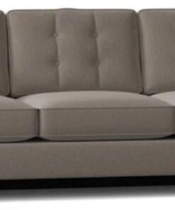Comfynest Modern 93" Square-Arm Convertible Sofa Bed