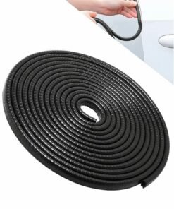 GROIC 32.8 FT Car Door Edge Guards, Car Edge Rubber Seal Trim Protector, No Glue Needed U Shape Car Door Guard Universal for Most Cars, Vehicles, SUVs (Black)
