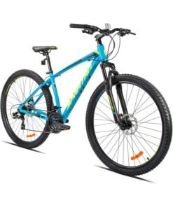 Spartan Master Mountain Bike – 29" Wheels, 21-Speed Shimano, Adult Bike, Sea Blue