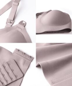 Momcozy Seamless Ultra Comfort Maternity Nursing Bra For Breastfeeding - Image 3