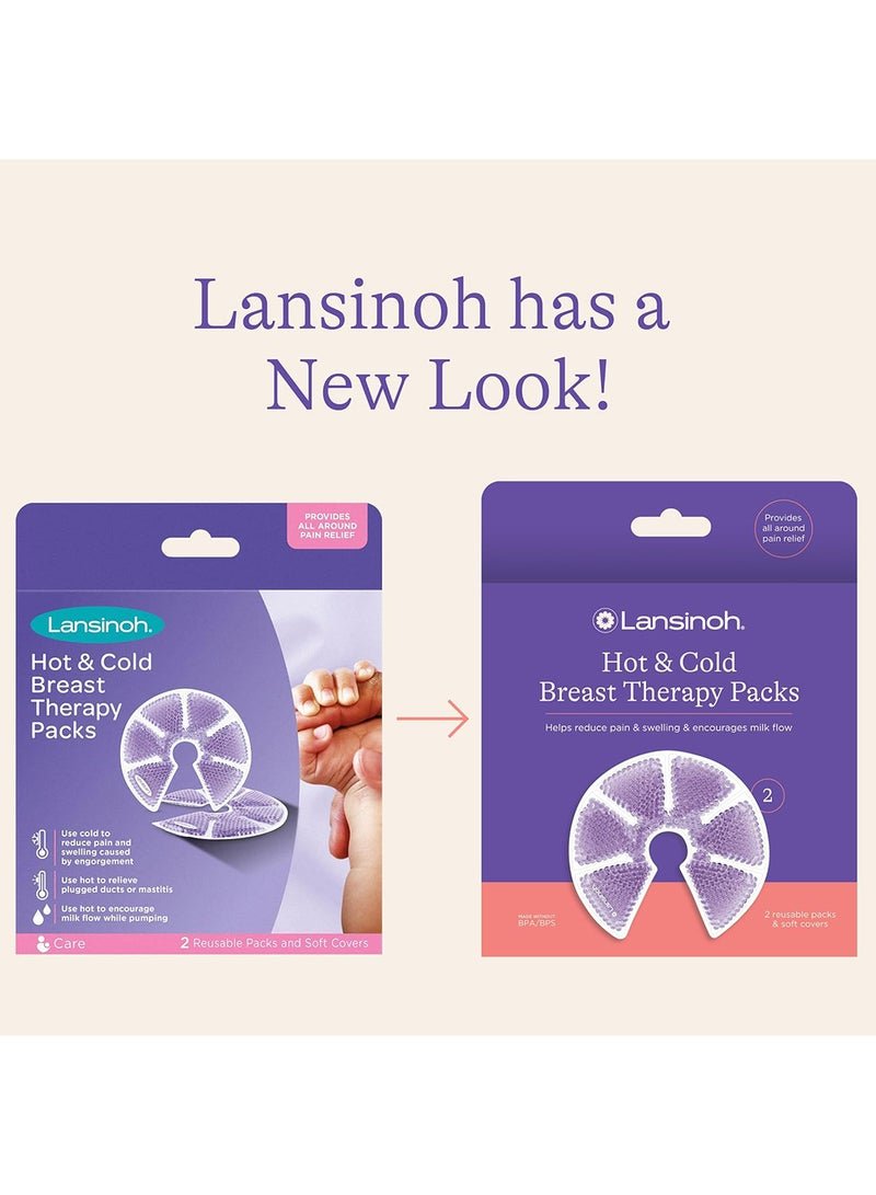 Lansinoh 2-Piece 3-In-1 Breast Therapy With Cover