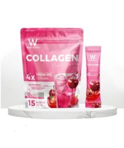 Wink White Collagen Pink Glow Plus, 15 Sachets (12g Each)