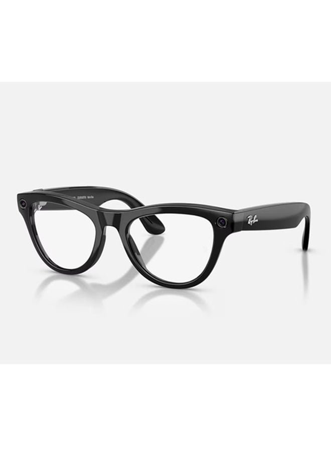 Ray-Ban SKYLER (Gen 2) Frame Shiny Black Lenses Clear/Graphite Green Transitions Shiny Black/Green