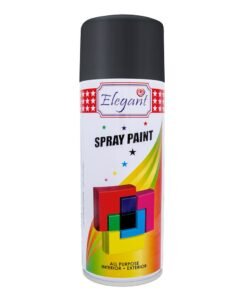 Elegant Spray Paint Gloss Black 400ml