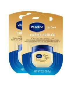 Vaseline Brulee Lip Balm With Pure Jelly And Crème 2 x 7g