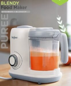 BAYBEE Blendy 5-in-1 Baby Food Maker Electric Baby Food Processor for Baby Food Maker with Steamer & Grinder | Portable Baby Food Steamer and Blender for Baby Food Puree Baby Food Mixer with Defrosting & Warm Function