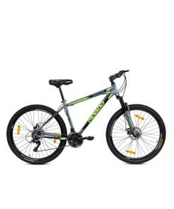 MOGOO Boxter 27.5-Inch Alloy Mountain Bike | 27.5-Inch Wheel Size | Adjustable Seat | For Adults | Shimano Gears | Grey Color