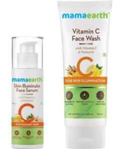 Mamaearth Vitamin C Radiance Combo (Vitamin C Face Wash 100 ml + Face Serum 30 g)
