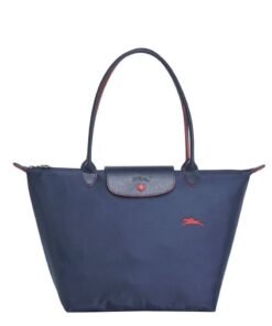 Longchamp Le Pliage Large Shoulder Strap Women's 70th Anniversary Fashionable and Versatile Large Cosmetic Bag, Handbag, Shoulder Bag