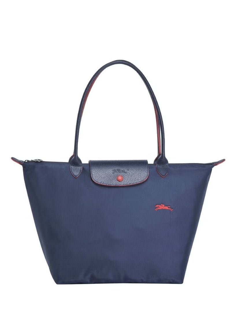Longchamp Le Pliage Large Shoulder Strap Women's 70th Anniversary Fashionable and Versatile Large Cosmetic Bag, Handbag, Shoulder Bag