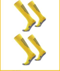 ZCM-HAPPY 2 Pair of Anti Slip Football Socks