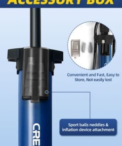 CREEPER Extended high-pressure aluminum alloy pump 160psi precision pressure gauge Lighter weight and more resistant to drops - Image 3
