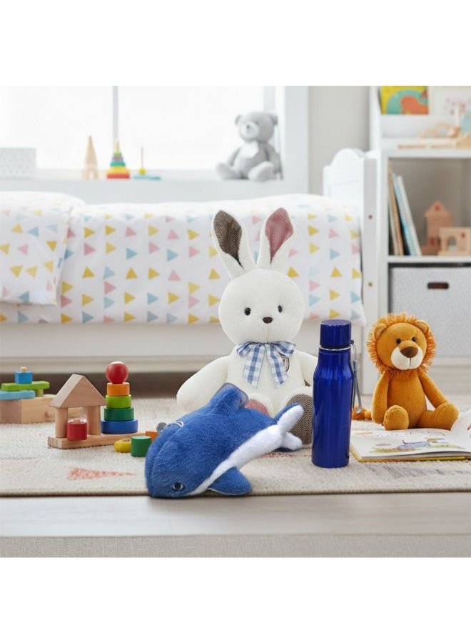 DANUBE HOME 30 cm Blue Plush Dolphin Soft Toy – Small Cuddly Stuffed Animal, Adorable Ocean Creature Plush, Perfect for Bedtime & Playtime