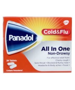Panadol Cold And Flu All In One 24 Tablets