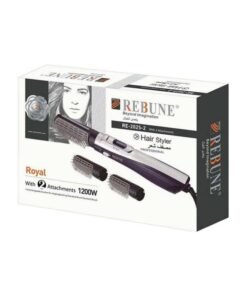 REBUNE 2-In-1 Hair Styler Blue/White/Grey 30x7x20cm