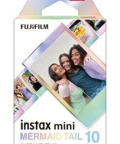 FUJIFILM 10-Sheet Mermaid Tail Instax Mini Film white