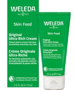 Weleda Skin Food Original Ultra Rich Cream with Potent Plant Extract Moisturize and Nourishes Dry Skin Cream 75ml