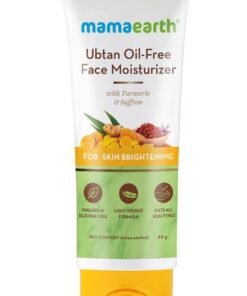 Mamaearth Ubtan Oil-Free Face Moisturizer with Turmeric & Saffron for Skin Brightening - 80 ml