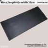 PVC Bar Mat Black Soft Rubber Bar Mat Milk Tea Shop Counter Drain Mat Cross-border Hotel Supplies
